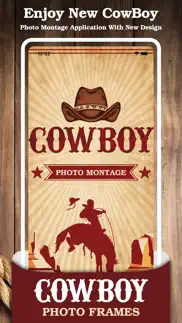cowboy photo montage deluxe iphone images 1
