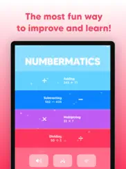 numbermatics - improve maths iPad Captures Décran 1
