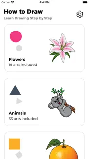 draw it - flower,fruit,animal iphone images 1