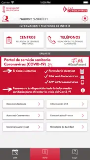 gva coronavirus iphone capturas de pantalla 3