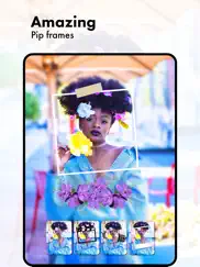 purple flower photo frames ipad images 4