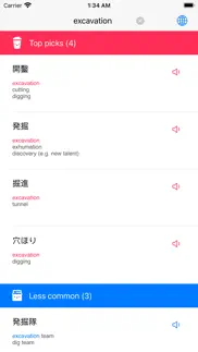 japanese technical dictionary iPhone Captures Décran 3