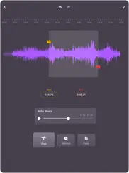 audio editor - mp3 cutter ipad images 1