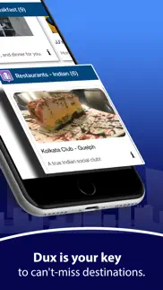dux - your local city guide iphone resimleri 3