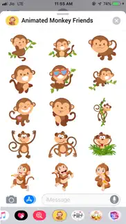 animated monkey friends iphone images 1