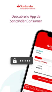 santander consumer iphone capturas de pantalla 1