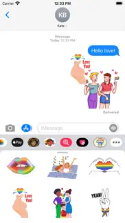 lgbt lesbian stickers iphone images 1
