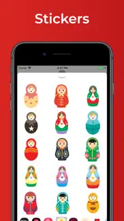 russian dolls stickers emoji iphone resimleri 1