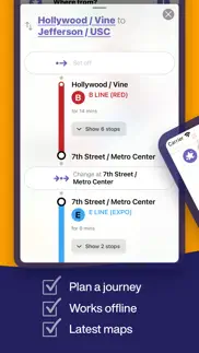 la metro interactive map iphone bildschirmfoto 3