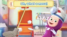 masha and the bear dentist iphone images 1