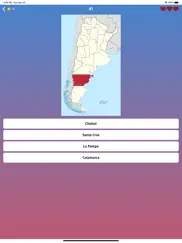 argentina: provinces map quiz ipad images 2