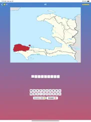 haiti: departments map game ipad images 1