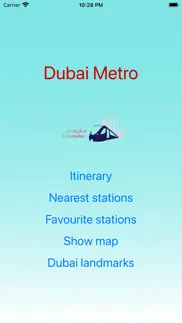 dubai metro - app iphone images 1