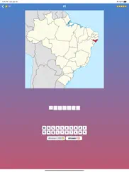 brazil: states map quiz game ipad images 1