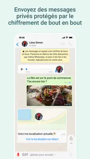 whatsapp messenger iPhone Captures Décran 2