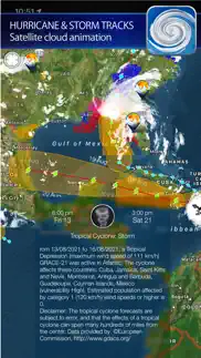 cyclone - hurricane tracker iphone images 1