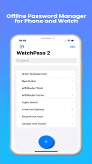 watchpass 2 - password manager iphone images 1
