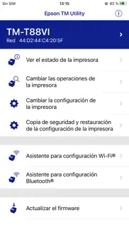 epson tm utility iphone capturas de pantalla 1