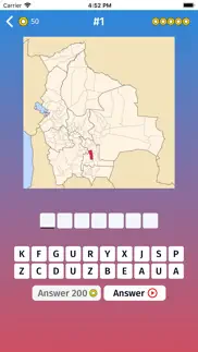 bolivia: provinces map quiz iphone images 1