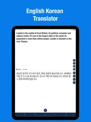 english to korean translator. ipad images 1