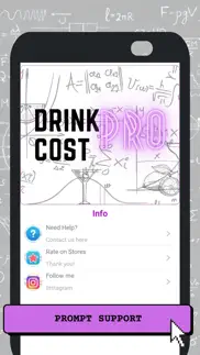 drink cost pro iphone capturas de pantalla 4