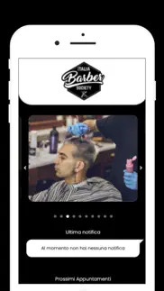 italia barber society iPhone Captures Décran 2
