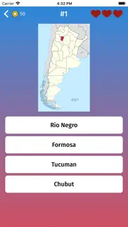 argentina: provinces map quiz iphone images 2