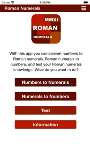 roman numeral iphone capturas de pantalla 1