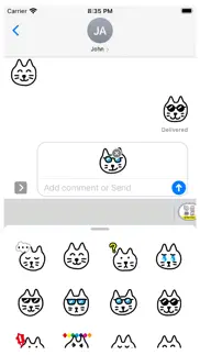 shirotama cat 2 sticker iphone images 1