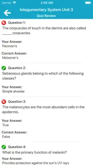 integumentary system quizzes iphone images 4