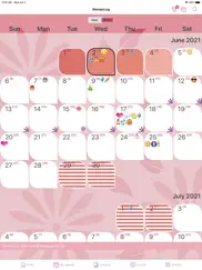 womanlog calendar ipad images 2