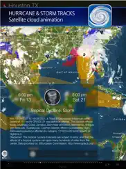 cyclone - hurricane tracker ipad images 1