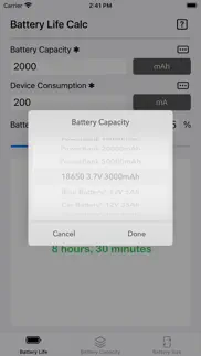 battery calculator iphone images 2