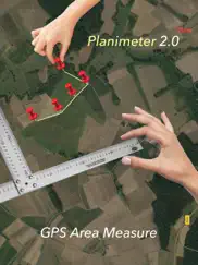 planimeter 2 gps area measure ipad resimleri 1