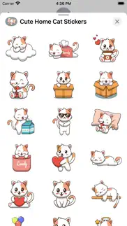 cute home cat stickers iphone images 2