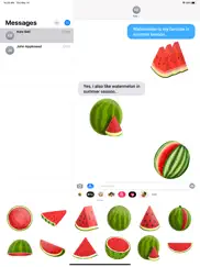 animated watermelon stickers ipad images 3