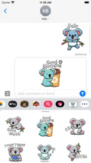 koala baby stickers iphone images 1