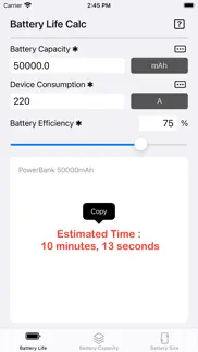 battery calculator iphone images 3