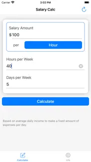 salary calculator - pay calc iphone images 1