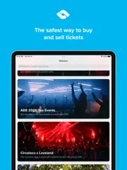 ticketswap - buy, sell tickets iPad Captures Décran 1