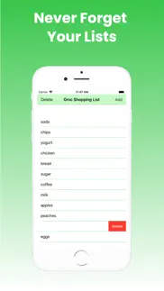 ez grocery list iq app iphone images 3