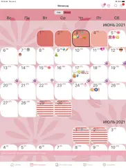 Календарь Месячных womanlog айпад изображения 2