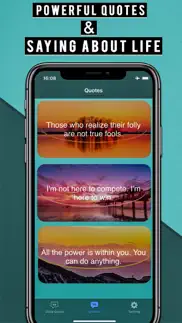 daily quotes - phrases status iphone capturas de pantalla 1