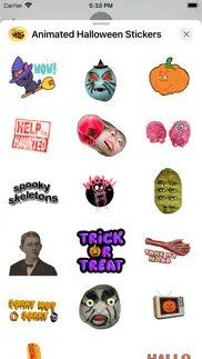 animated halloween stickers iphone images 1