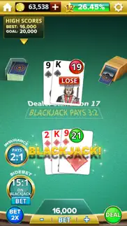 blackjack 21 casino royale iphone capturas de pantalla 3