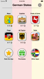 german states - geography quiz iphone resimleri 3