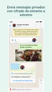 whatsapp messenger iphone capturas de pantalla 2