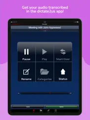 dictate2us record & transcribe ipad images 1