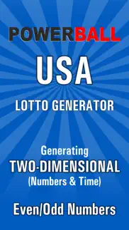 powerball usa lotto generator iPhone Captures Décran 1