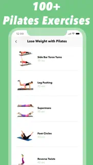pilates exercises workout plan iphone capturas de pantalla 4